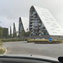 The Wave building in Vejle