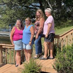 The girls. Rosanne, Rita, Madonna and MaryAnn