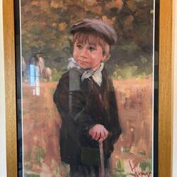 I love this painting! Reminds me of my sons.