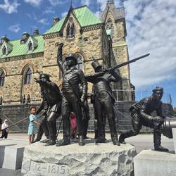 Memorial to the war of 1812.