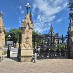 Very impressive gates.