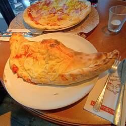 Pizzen in der L'Osteria