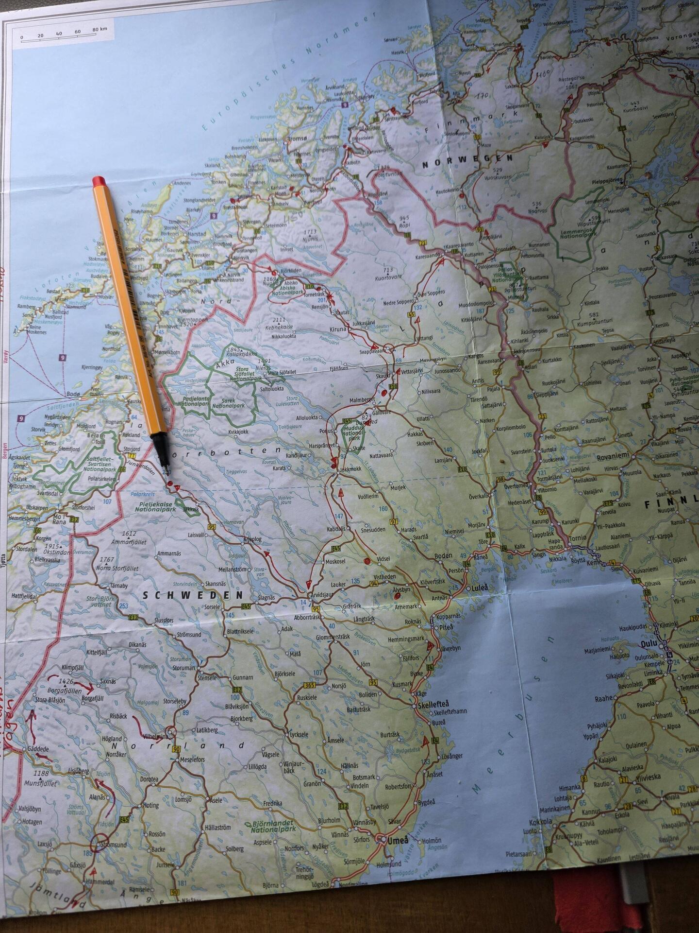 Unsere Zickzack-Route durch Schweden