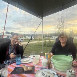Ramon bei uns, er hat sich so gefreut!