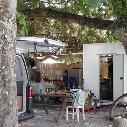 The rear (kitchen) of the guiginette