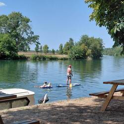 There's plenty of water here, compared to other major rivers