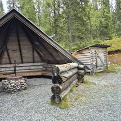 Wir lieben die Hütten hier in Finnland.