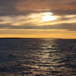 Herschel Island ahead.
