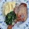 Confit duck, paris mash and spinach