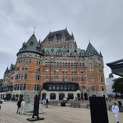 The Fairmont. Over 600 rooms.