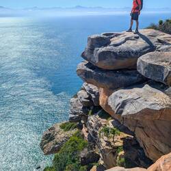 Peter conquering Robberg
