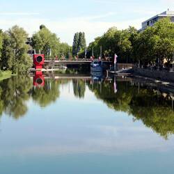 Neckar in Heilbronn