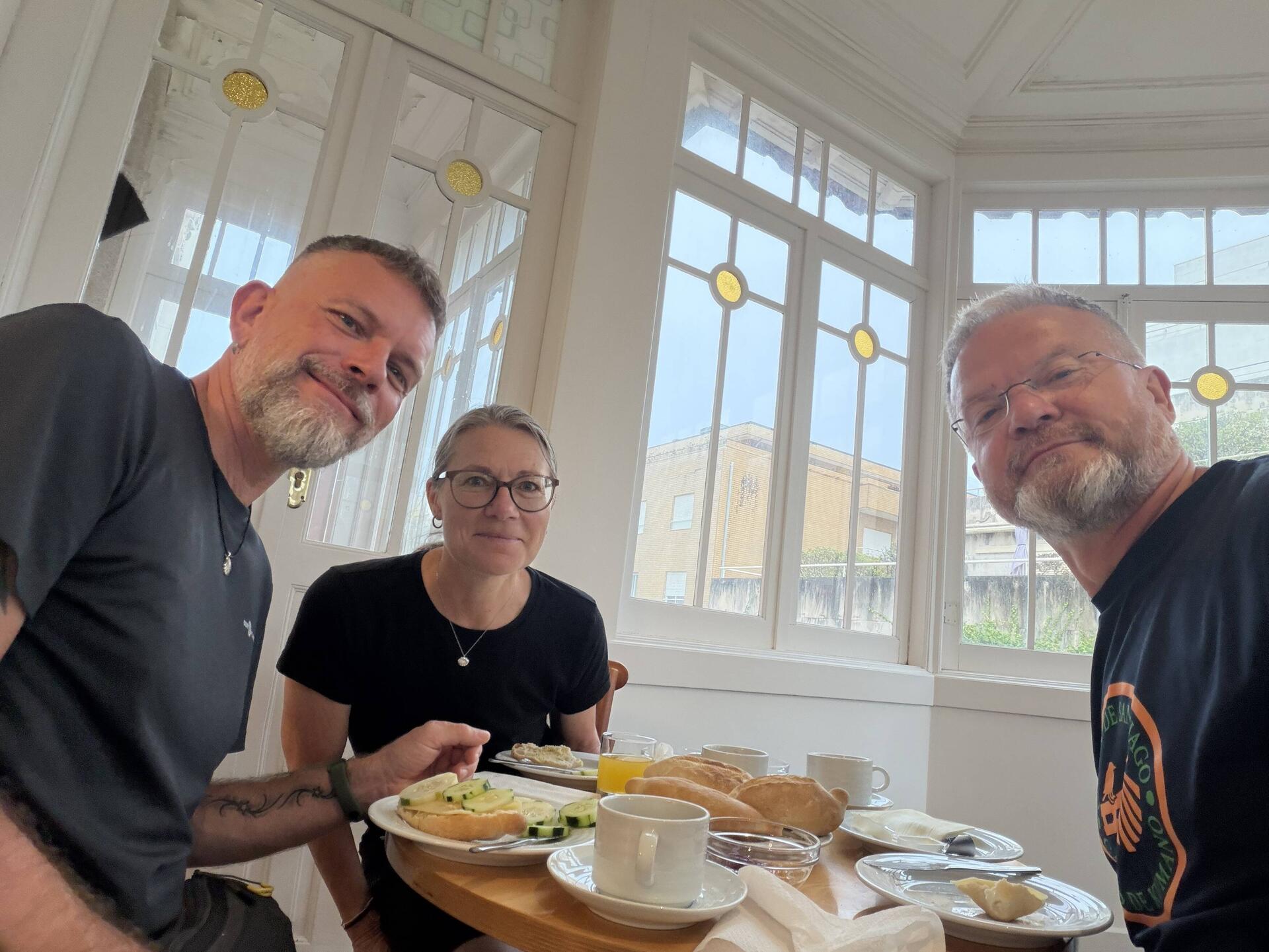 Frühstück in der Jugendherberge