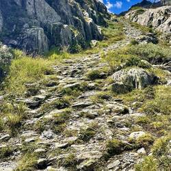 The final hill …