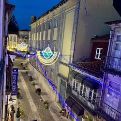 Blick aus unserem Hotelzimmer