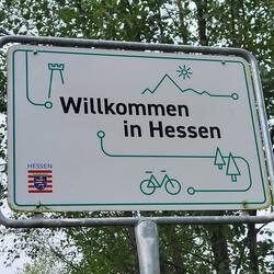 Begrüßung in Hessen.