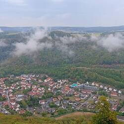 Nebel über Lichtenstein
