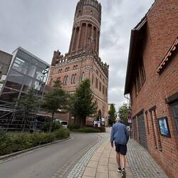 der Wasserturm von Lüneburg, der bis in die 80er Jahre in Betrieb war