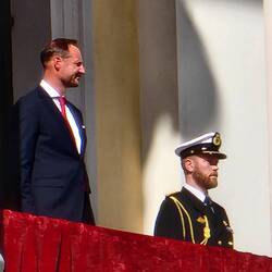 No, it's the prince! Prince Haakon of Norway!