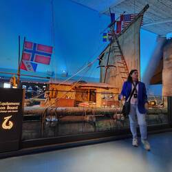 The Kon-tiki raft
