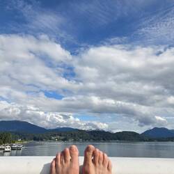 Auf dem Sonnendeck
