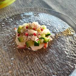 Carpaccio vom Oktopus