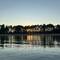 Sun setting in Madeline Island's Big Bay