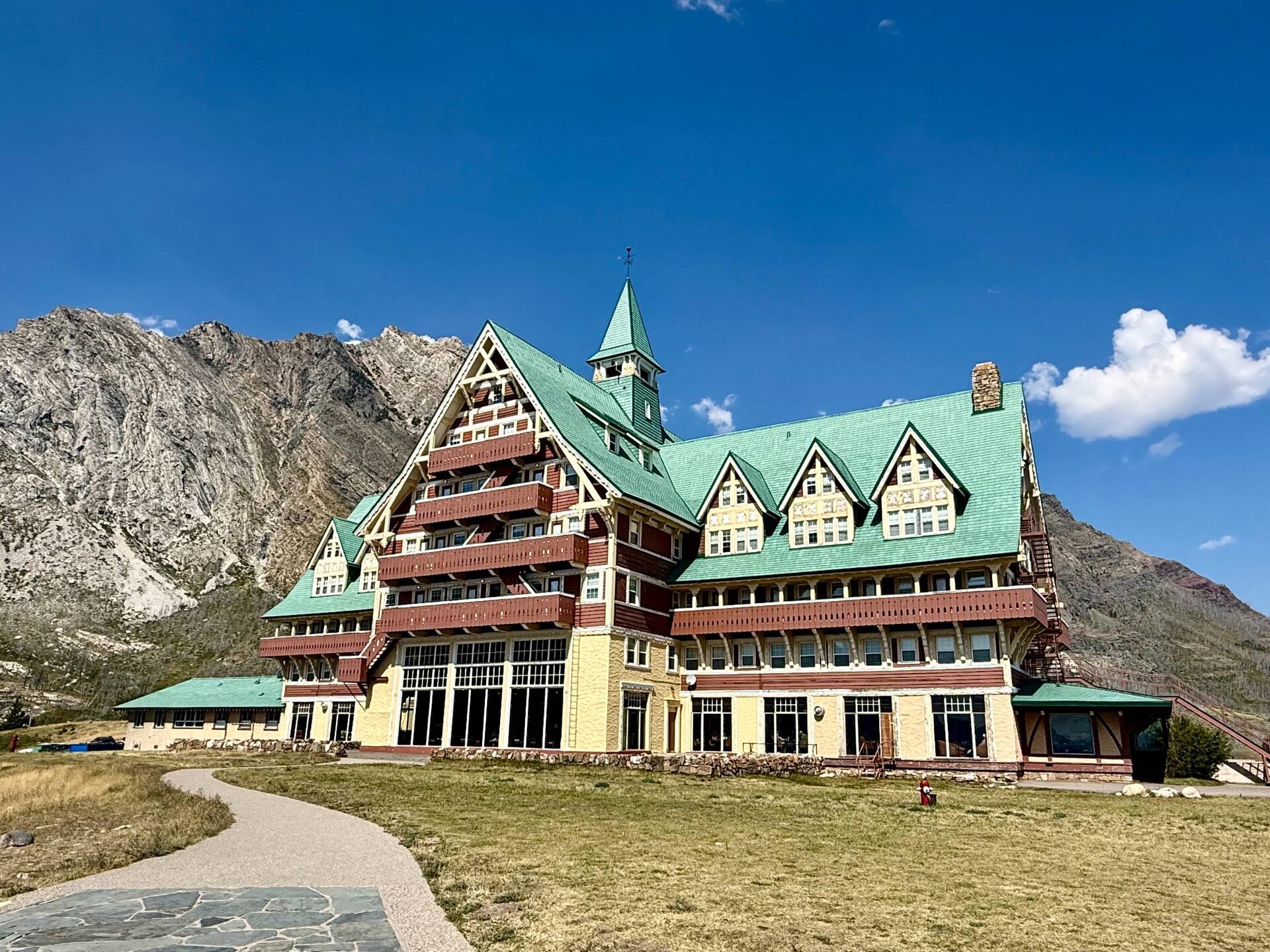 das wunderschöne Hotel "Prince of Wales"