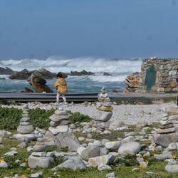 Rock towers at the Cape