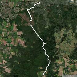 Der Track über zwei Summits