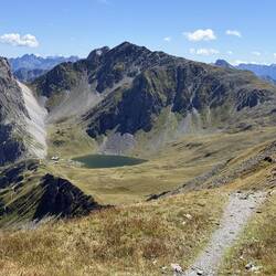 Da ist sie, die Obstansersee Hütte!