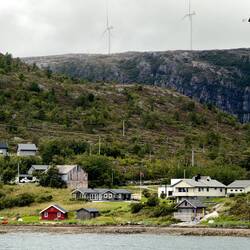 Cruising along the coast of Norway en route to Rørvik.