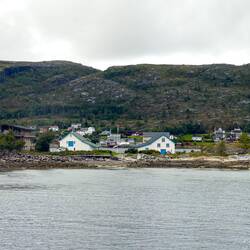 Cruising along the coast of Norway en route to Rørvik.