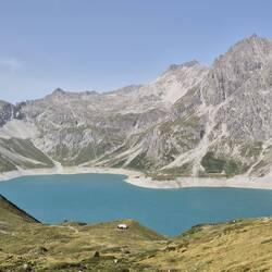türkisfarbener Lünersee
