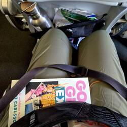Leselektüre ist natürlich mit dabei. Wie viele Bücher schaffe ich auf dieser Reise?