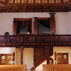 Orgel aus der Werkstatt der Gebr. Späth in Mengen