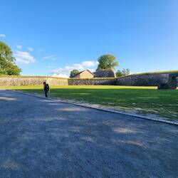 The ramparts of Akershus Fortress.