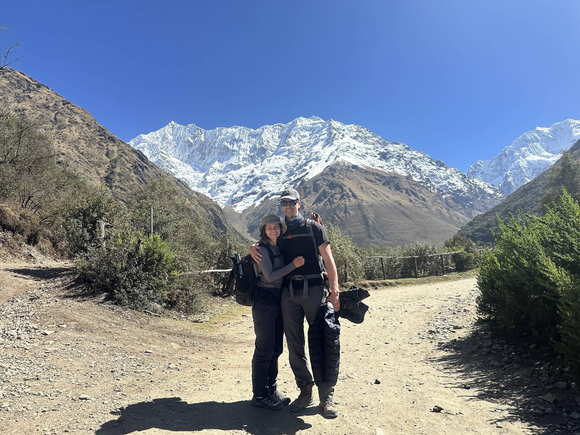 Happy trekkers about to set off!