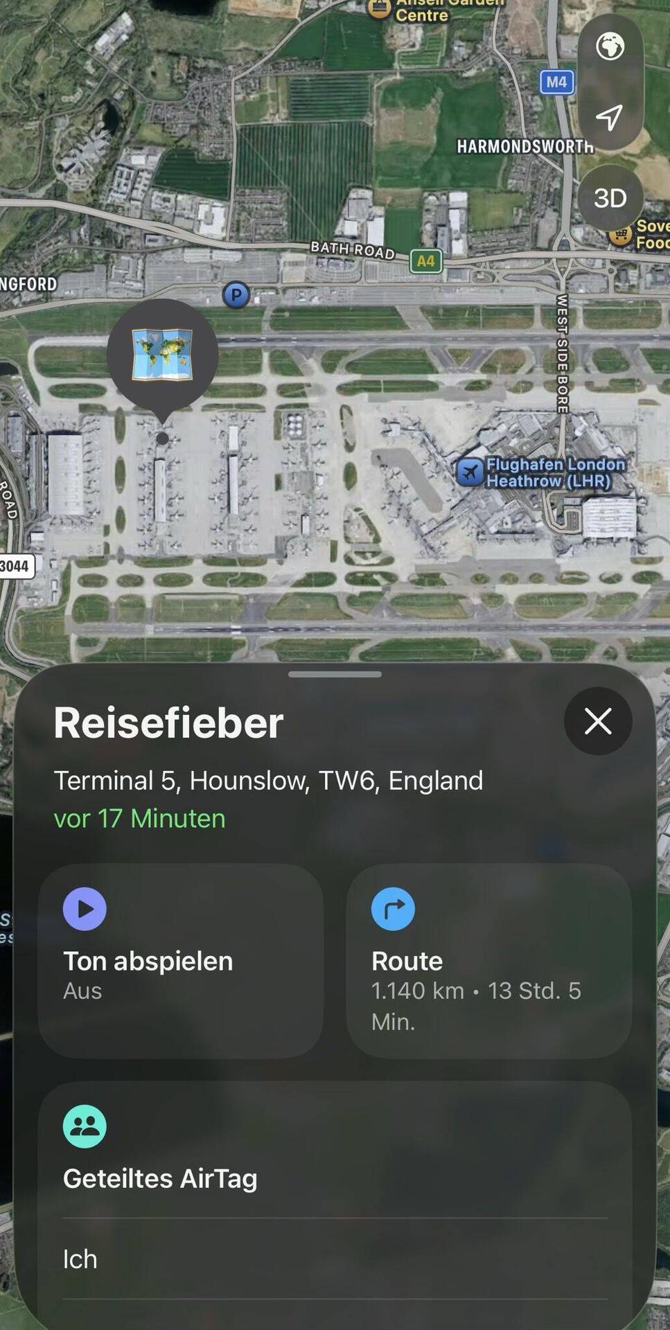 Warum bist du denn noch in London? 🤨