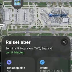 Warum bist du denn noch in London? 🤨