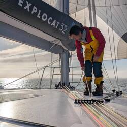Just to mix things up, we first deploy the Oxley and then take down the main. Not by the book..