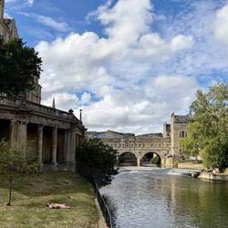 Pulteney Bridge completed in 1774