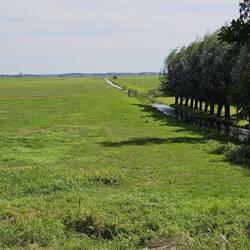 unendlich viele Kanäle wurden gebaut, um das gewonnene Land zu entwässern