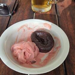 Der Lavacake von Flo ist besser.