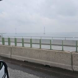 der Tag begann neblig und mit Regen