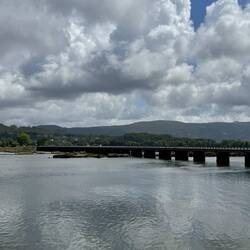 Brücke über den Rio Coura