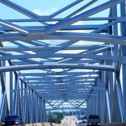 During the Hoka Hey, I thought a similar, smaller bridge was eating me 😳
