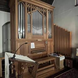 Pipe organ inside St. John's UCC. I wonder how it sounds?