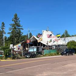 Tom's Burnt Down Cafe.