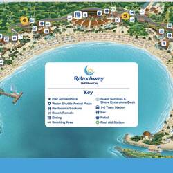 RelaxAway Half Moon Cay Map